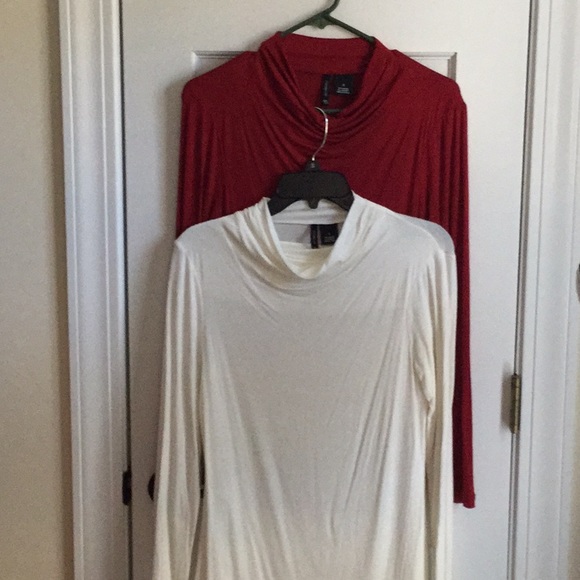 new directions Tops - Dressy Shirred Neck Top- set of 2 NEW